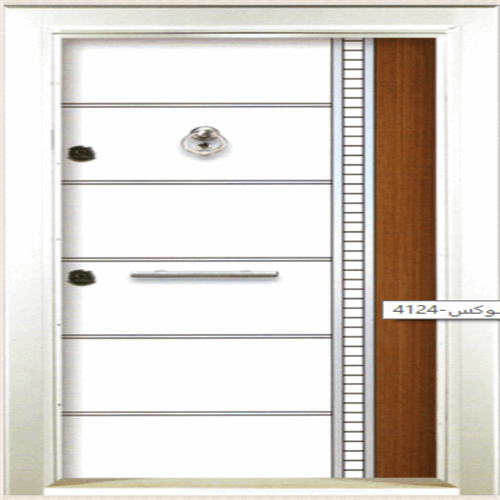 درب ضد سرقت و ضد حریق سری لمینوکس کد4124 اکباتان درب